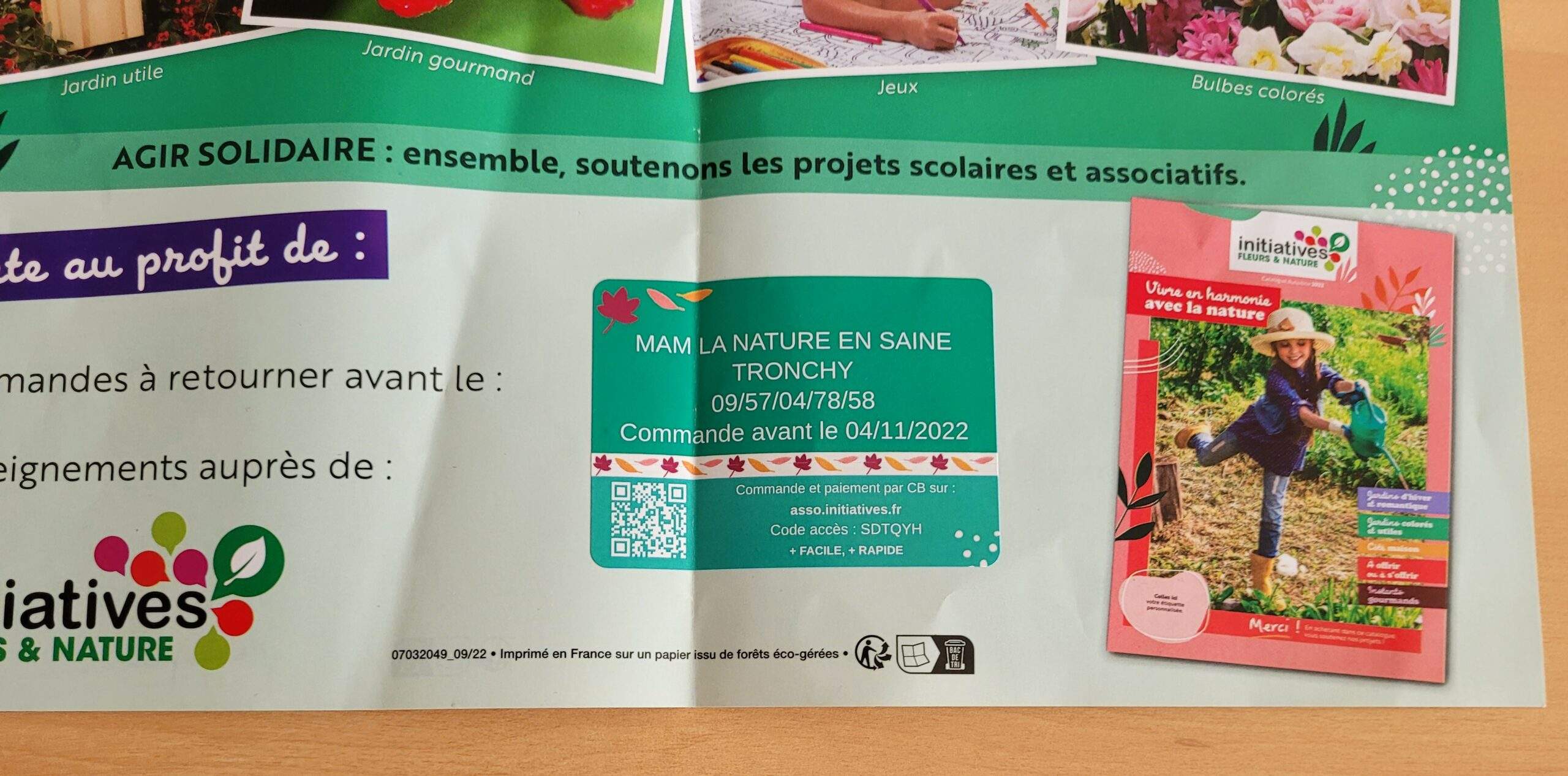 Lire la suite à propos de l’article Vente solidaire à la MAM